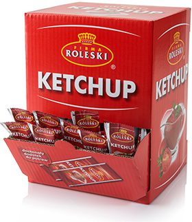 Ketchup – single-use sachets