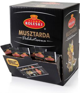 Mustard – single-use sachets