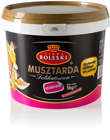 Table Mustard 5000 g (Musztarda Stołowa)