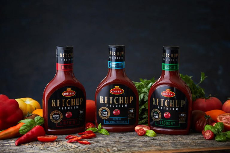 Ketchupy Premium. Doznania premium w 3 odmianach. Roleski