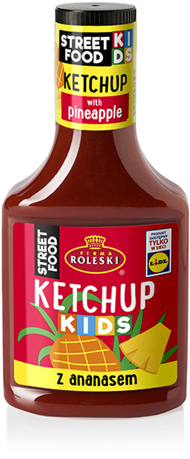 Street Food Kids Ketchup with Pineapple