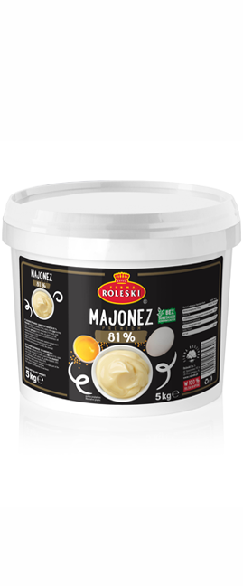 Majonez Premium – zawartość tłuszczu 81 %