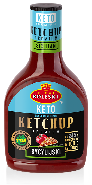 Ketchup Premium Sycylijski Keto
